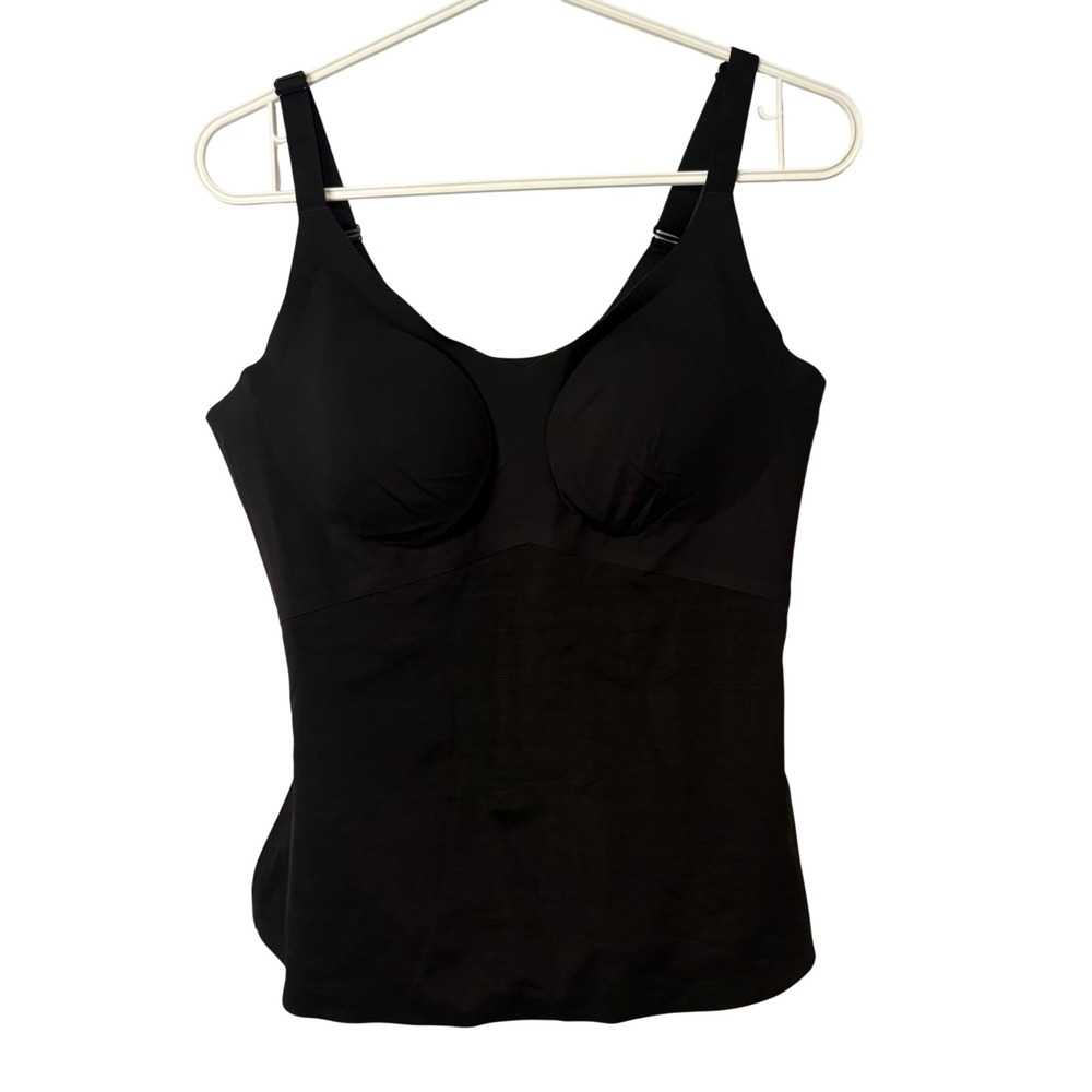 Honeylove LiftWear Cami Women XL Black Shapewear Smoothing Wire-Free LWCM0102